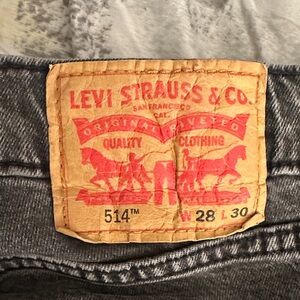 Levi's Men's Straight Jeans - Gray